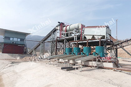 Somaliland 200tph placer gold processing plant